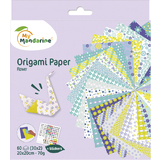 My mandarine Origami-Faltbltter "Flowers"