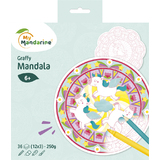 My mandarine Malbuch "Graffy pop Mandala", Magie