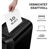 Fellowes aktenvernichter Powershred LX65, schwarz