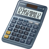 CASIO tischrechner MS-120EM, 12-stellig, silber