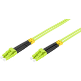 DIGITUS lwl Patchkabel, lc-duplex - LC-Duplex, OM5, 2,0 m