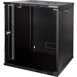 LogiLink 19" wandverteiler SOHO, 12 HE, schwarz (RAL9005)