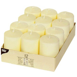 PAPSTAR stumpenkerze "Ivory", Durchmesser: 40 mm, elfenbein
