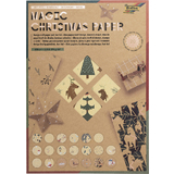 folia kraftpapierblock MAGIC christmas PAPER, din A4