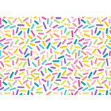 SUSY card Geschenkpapier "Sprinkles white", auf Rolle