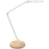 CEP led Tischleuchte giant Silva, Eichen/wei