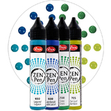 ViVA decor Zen-Pen farbset "Kraft der Natur", 4er Set