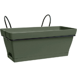 Potic blumenkasten-set BABY ROMO, (B)280 mm, khaki