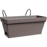 Potic blumenkasten-set BABY ROMO, (B)280 mm, taupe