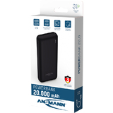 ANSMANN powerbank PB212, 20.000 mAh, schwarz