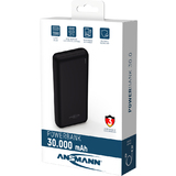 ANSMANN powerbank PB212, 30.000 mAh, schwarz