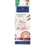 FABER-CASTELL aquarellmarker GOLDFABER, 6er etui BoHo