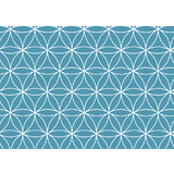 SUSY card Geschenkpapier "Lebensblume blau", auf Rolle