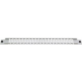 LogiLink 19" Belftungsblende, werkzeuglos, 1 HE, lichtgrau