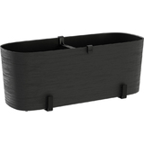 tera blumenkasten-set "Paros", inkl. Halter, black