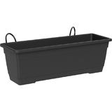 tera blumenkasten-set "Birka", inkl. Halter, anthrazit