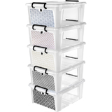 CEP aufbewahrungsbox ART DECO, 20 Liter, 5er Set
