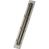 djois by tarifold magnetleiste mit 4-Ring-Mechanik, silber