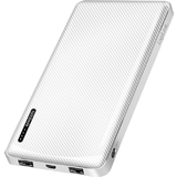 LogiLink Powerbank, 10.000 mAh, 2x USB-A, wei