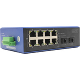 DIGITUS industrial Gigabit ethernet PoE Switch, 8+2 Port
