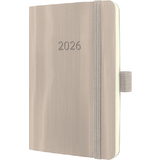 sigel taschenkalender Conceptum 2026, ca. din A6, taupe