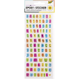 folia epoxy-sticker ABC, 3D-Effekt