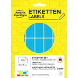 AVERY zweckform Vielzweck-Etiketten, 50 x 19 mm, farbig