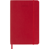 MOLESKINE taschenkalender 2026, Wochen, P/A6, hellrot