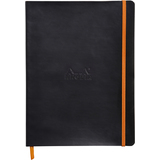 RHODIA notizbuch RHODIARAMA, din B5, liniert, schwarz