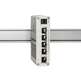 W&T industrial Gigabit ethernet PoE Switch, 5-Port