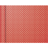 Clairefontaine geschenkpapier "Tiny rolls Quadrate rot"