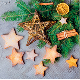 SUSY card Weihnachts-Motivservietten "Sterne"