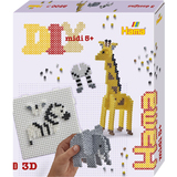 Hama Bgelperlen midi "Safari", Geschenkpackung, 3D