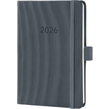 sigel taschenkalender Conceptum 2026, ca. din A6, grau