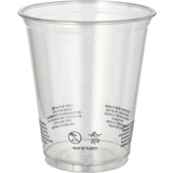 STARPAK Kunststoff-Trinkbecher, PET, 0,3 l, transparent