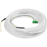 DIGITUS ftth Drop Kabel, Singlemode, 4 Fasern, 4 LC/APC, 50m