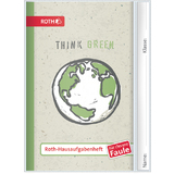 ROTH hausaufgabenheft Teens fr clevere Faule "Think Green"