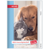 ROTH hausaufgabenheft Tiere fr clevere Faule "Hund & Katze"