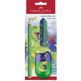 FABER-CASTELL schreibset Dino Jumbo, grn, 3-teilig