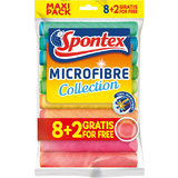 Spontex mikrofaser-allzwecktuch Collection, 8+2 gratis