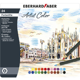 EBERHARD faber Hexagonal-Buntstift artist Color, 24er Etui