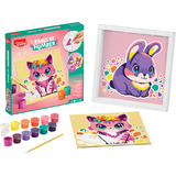 Maped creativ Malset "Malen nach Zahlen" KATZE/HASE