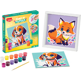 Maped creativ Malset "Malen nach Zahlen" HUND/FUCHS