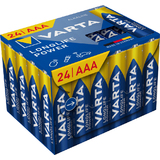 VARTA alkaline Batterie longlife Power, micro AAA, 24er