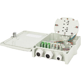 DIGITUS FTTH/FTTB-Anschlussgehuse, 12x LC/APC, bestckt