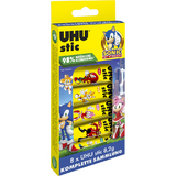 UHU klebestift stic SONIC, collection Box mit 8x 8,2 g