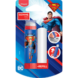Maped kunststoff-radierer SUPERMAN + Ersatzradierer, Blister