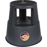 WEDO rollhocker SuperStep, aus Kunststoff, grau / ral 7012