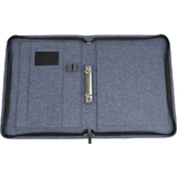WEDO ringbuchmappe "DENIM, A4, aus Polyester, blaumeliert