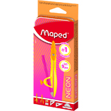 Maped zirkelkasten STUDY NEON, 9-teilig